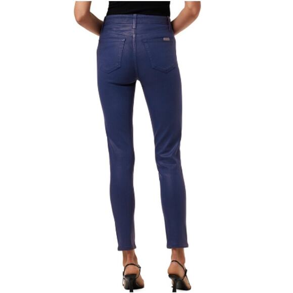 NEW JOE'S JEANS Women's Coated High-Rise Skinny Ankle Jean Size 23 - Picture 3 of 7